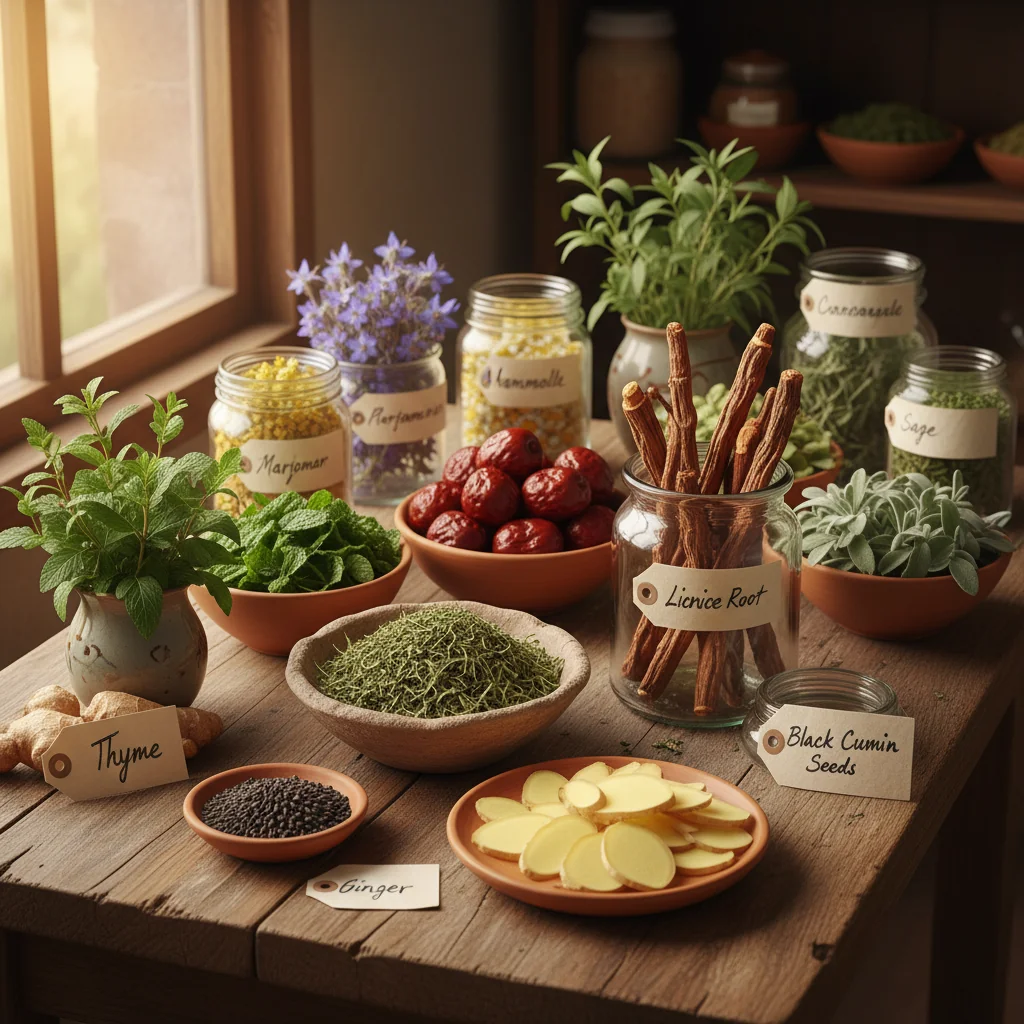 ۱۰ گیاه دارویی برای تقویت سیستم ایمنی بدن در برکت پلاس