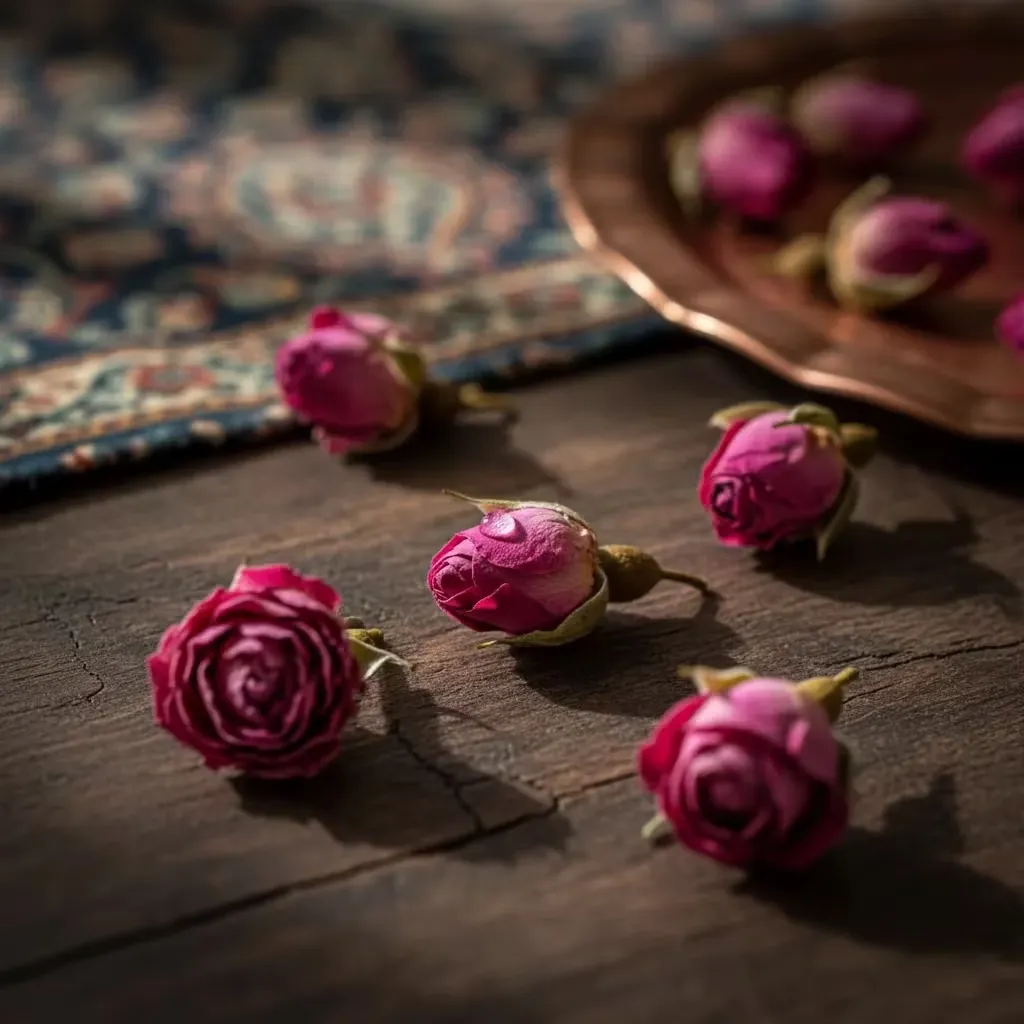 راهنمای کامل استفاده از غنچه گل محمدی در طب سنتی و تغذیه روزانه