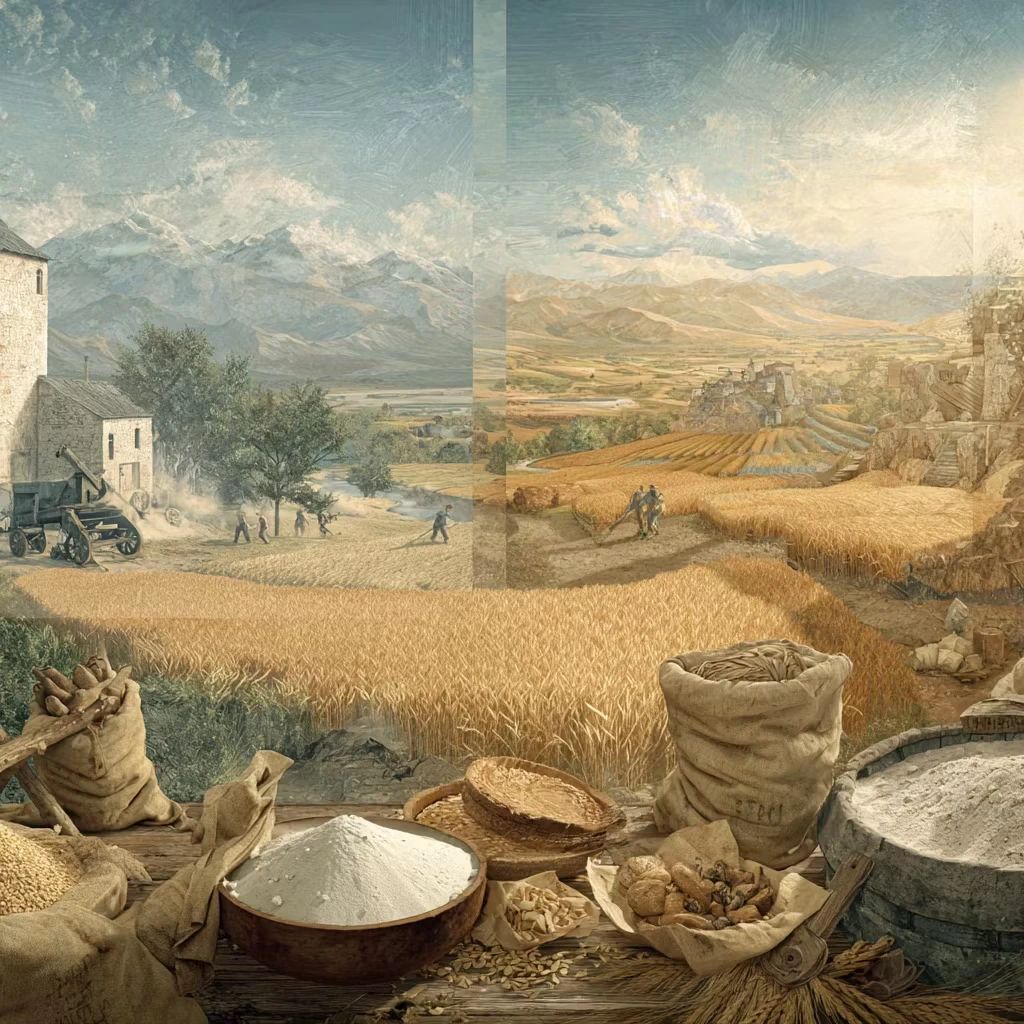 آرد گندم: راهنمای جامع از تشخیص تا پخت و پز حرفه‌ای