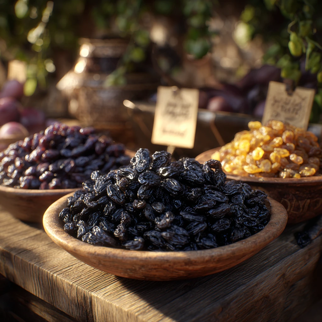 فرق مویز با کشمش