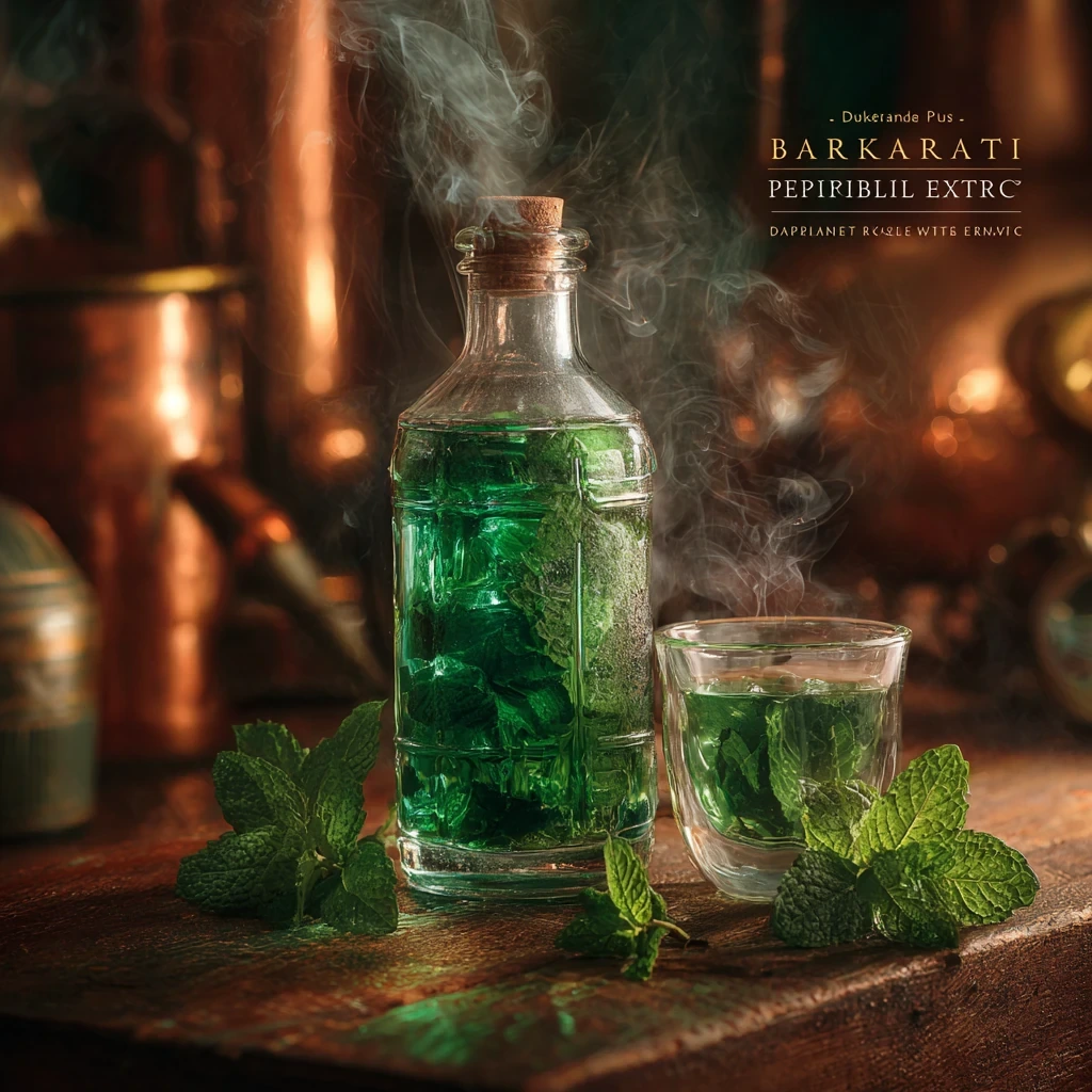 نگ شفاف و بدون ناخالصی عرق نعنا سنگین برند قدح