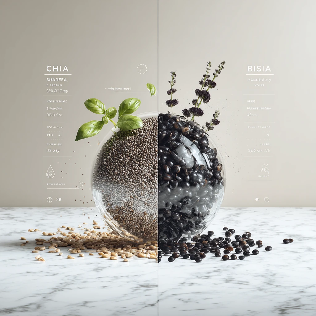 منشا و خواص تخم شربتی و دانه چیا