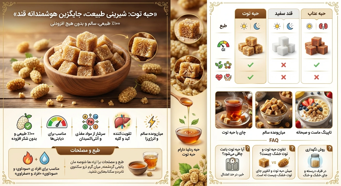 همه چیز در مورد حبه توت