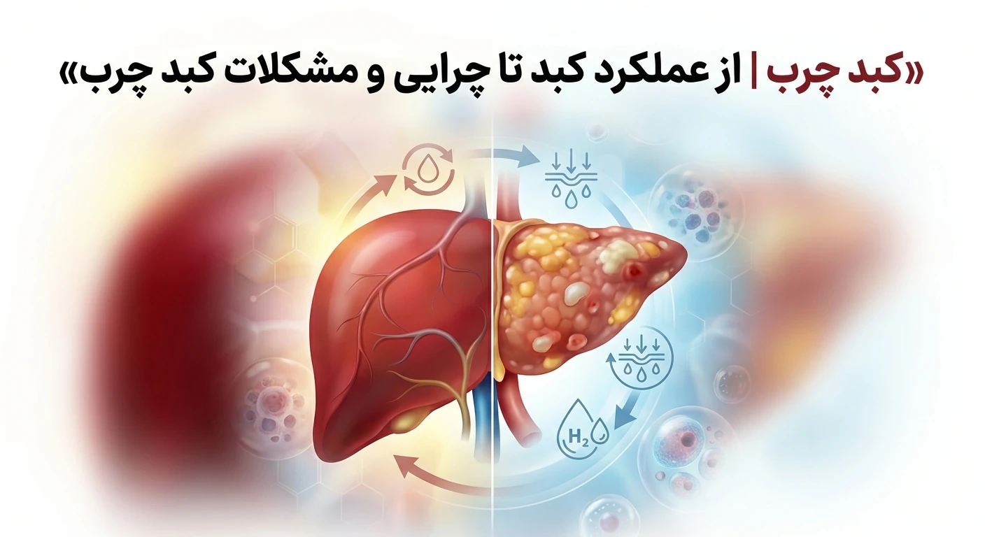 چرا و چگونه کبد چرب می‌شود؟